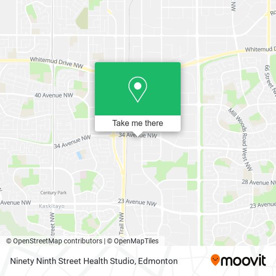 Ninety Ninth Street Health Studio map