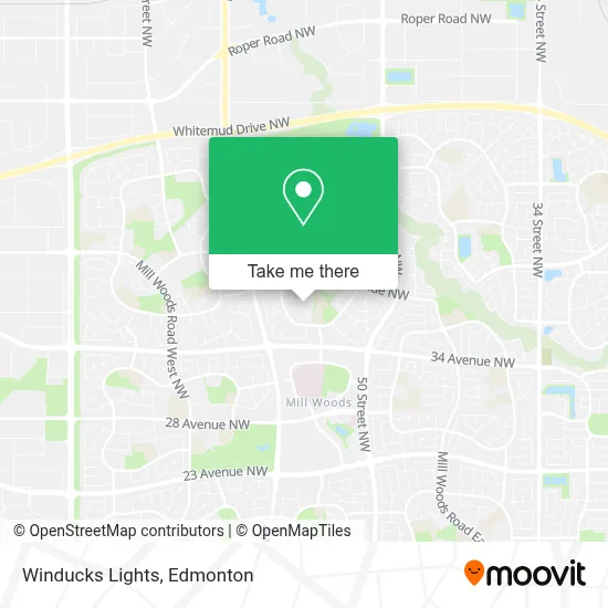 Winducks Lights map