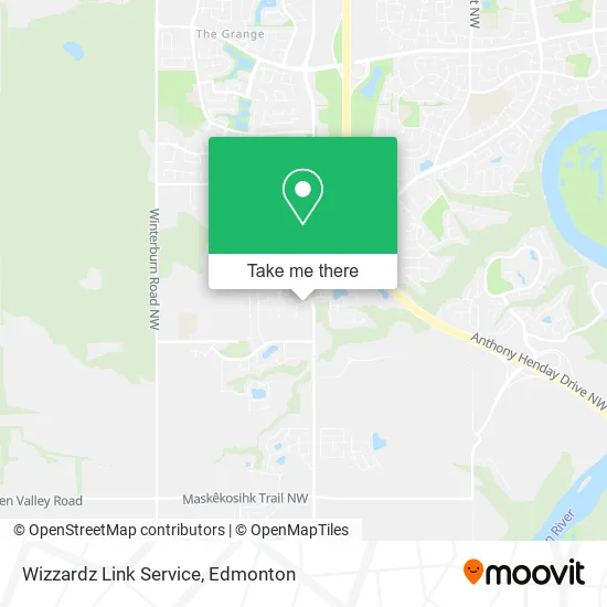 Wizzardz Link Service map