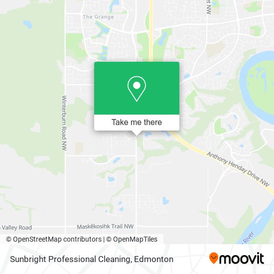 Sunbright Professional Cleaning map