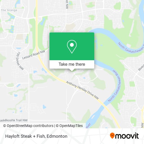 Hayloft Steak + Fish map