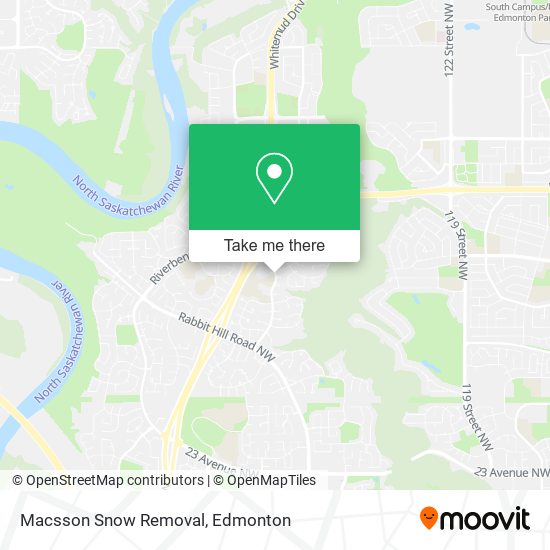 Macsson Snow Removal map