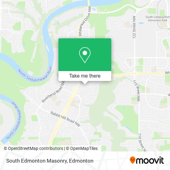 South Edmonton Masonry map