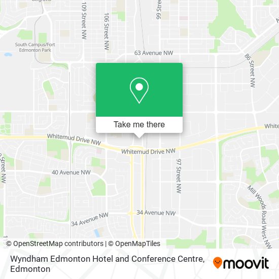 Wyndham Edmonton Hotel and Conference Centre plan