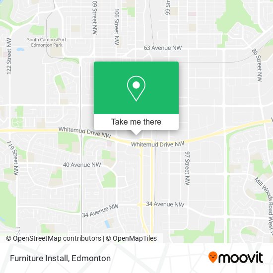 Furniture Install map