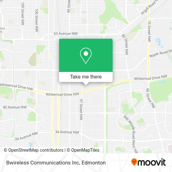 Bwireless Communications Inc map