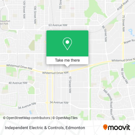 Independent Electric & Controls map