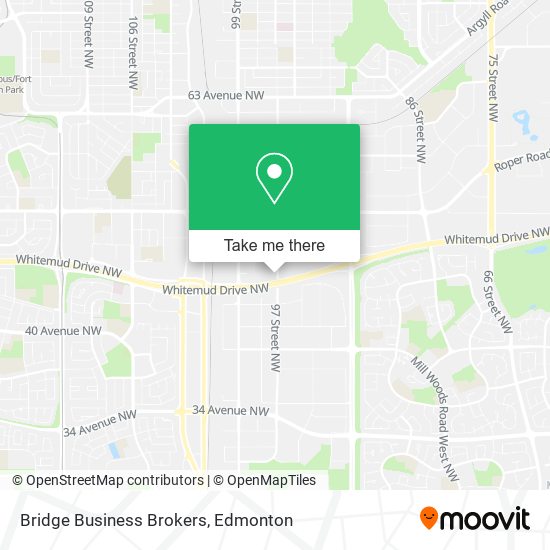 Bridge Business Brokers map