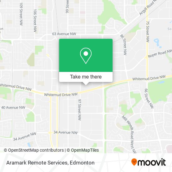 Aramark Remote Services map