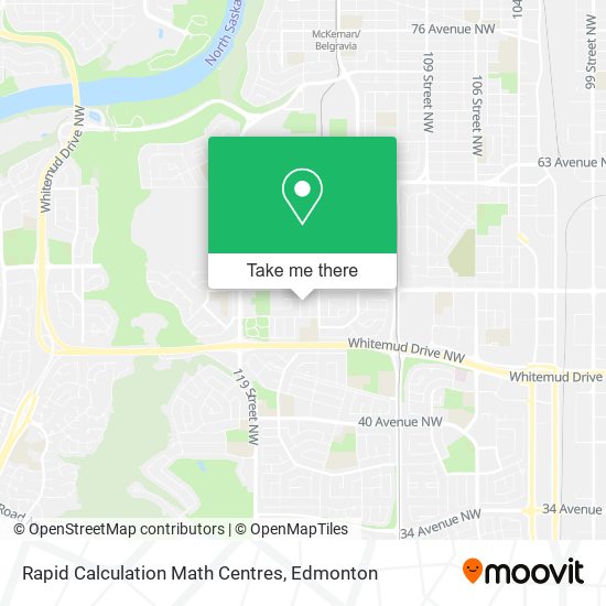 Rapid Calculation Math Centres map