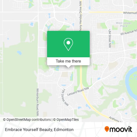 Embrace Yourself Beauty map