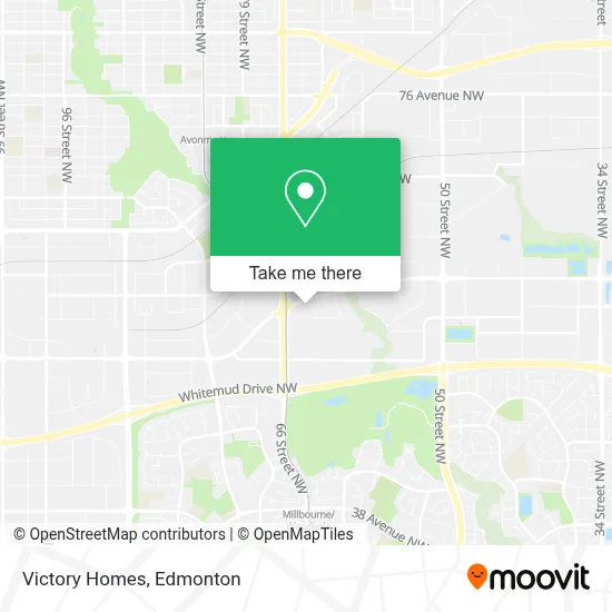 Victory Homes map