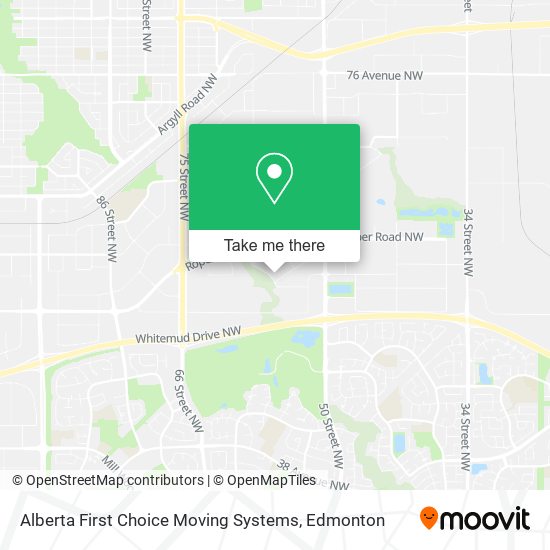 Alberta First Choice Moving Systems plan