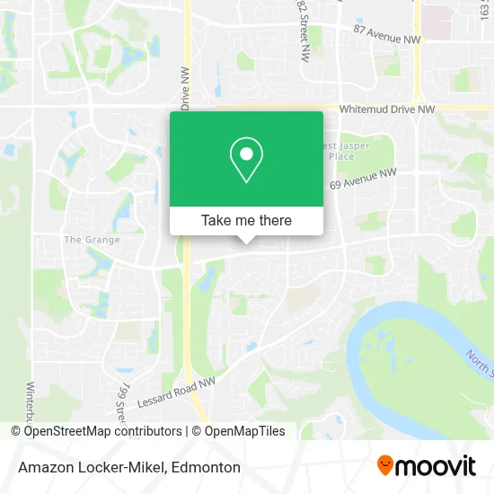 Amazon Locker-Mikel map