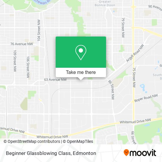Beginner Glassblowing Class map