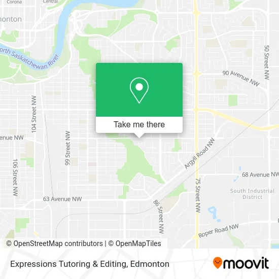 Expressions Tutoring & Editing map