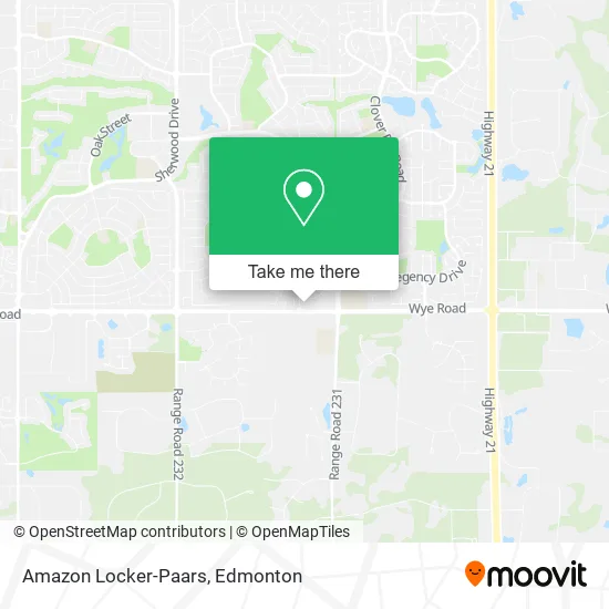 Amazon Locker-Paars map