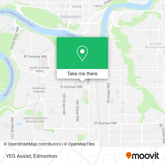 YEG Assist map