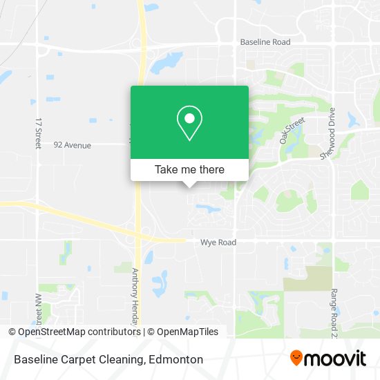 Baseline Carpet Cleaning map