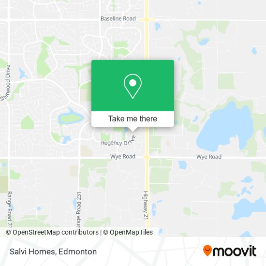 Salvi Homes map