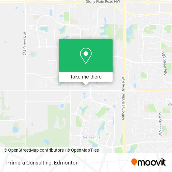 Primera Consulting map
