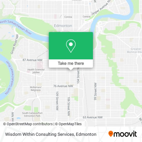 Wisdom Within Consulting Services map