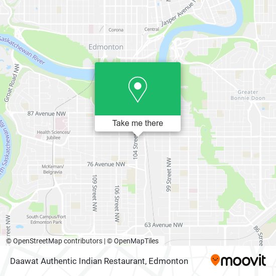 Daawat Authentic Indian Restaurant plan