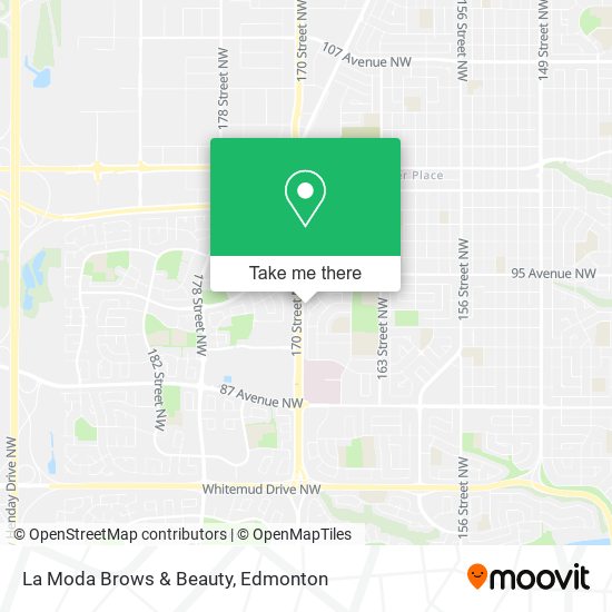 La Moda Brows & Beauty map