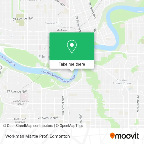 Workman Martie Prof map