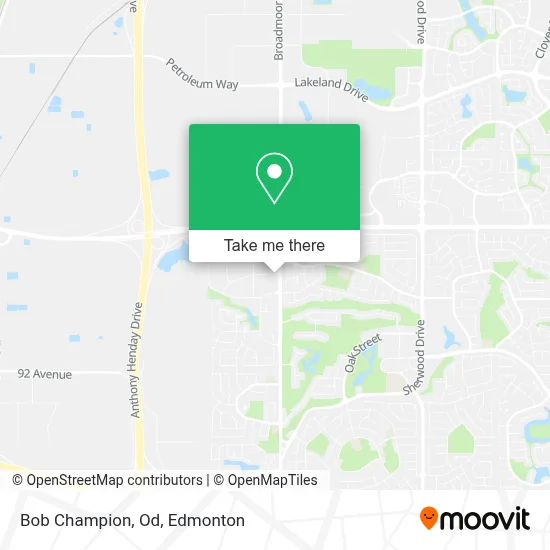 Bob Champion, Od map