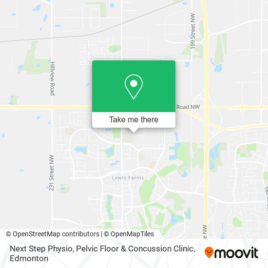 Next Step Physio, Pelvic Floor & Concussion Clinic map