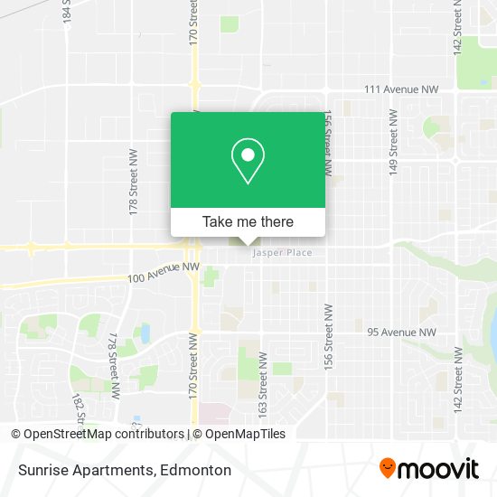 Sunrise Apartments map