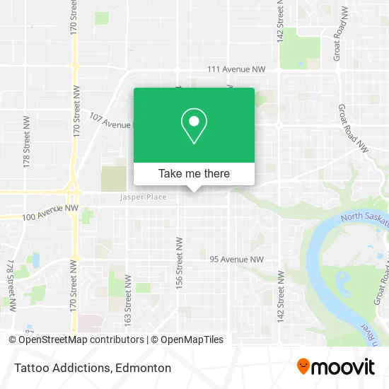 Tattoo Addictions map