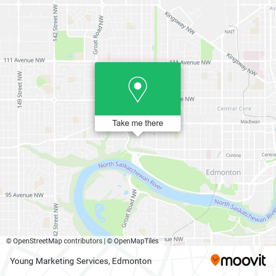 Young Marketing Services map