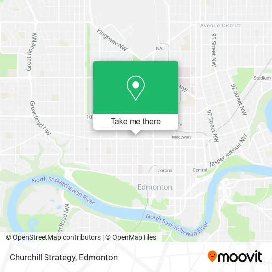 Churchill Strategy map