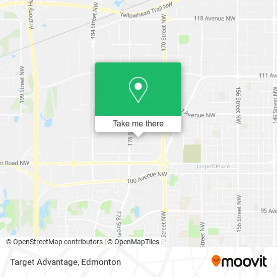 Target Advantage map