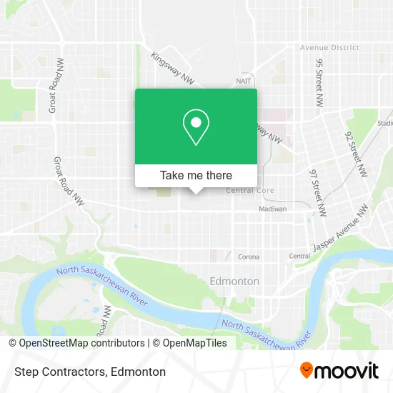 Step Contractors map