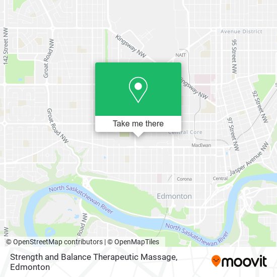 Strength and Balance Therapeutic Massage map