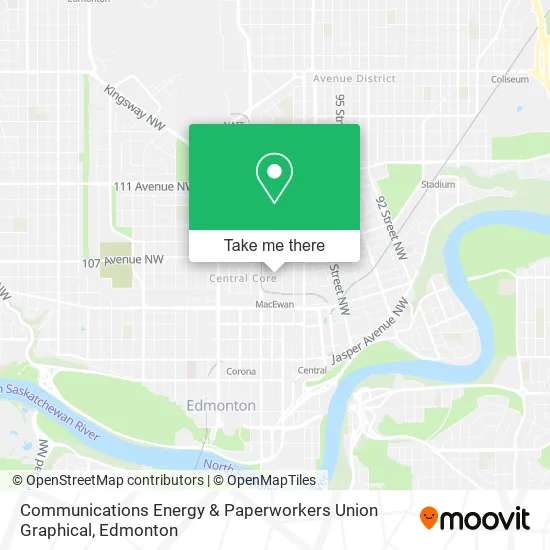 Communications Energy & Paperworkers Union Graphical map