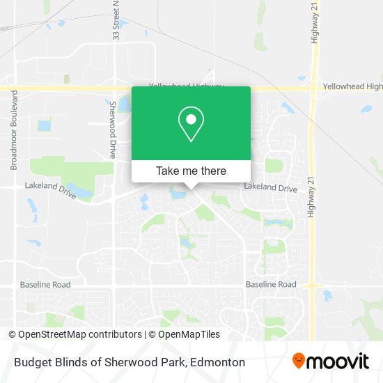 Budget Blinds of Sherwood Park plan