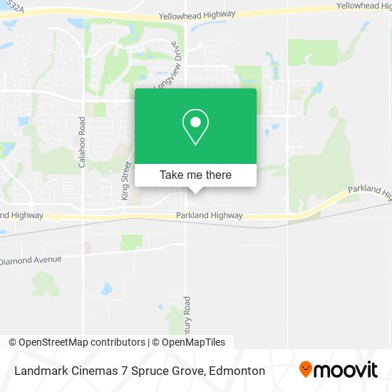 Landmark Cinemas 7 Spruce Grove plan