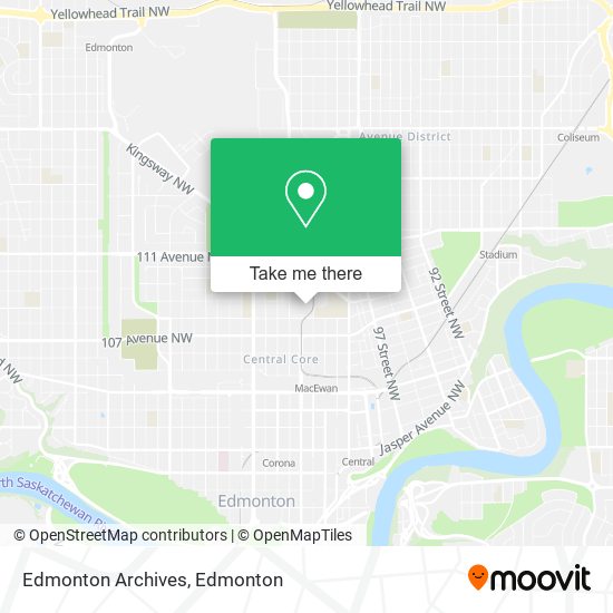 Edmonton Archives plan