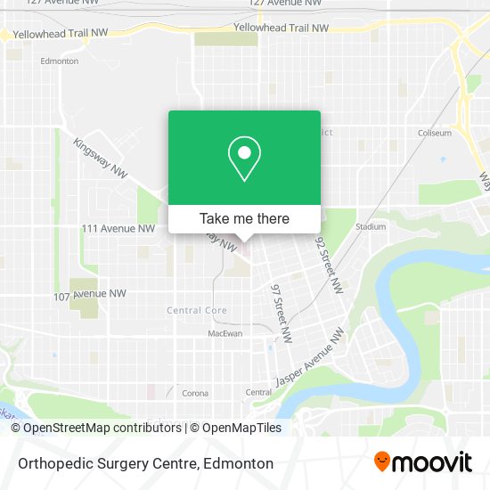 Orthopedic Surgery Centre map