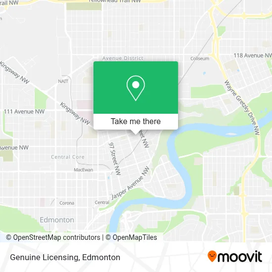 Genuine Licensing map