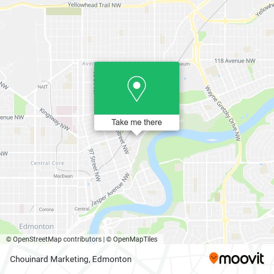 Chouinard Marketing map