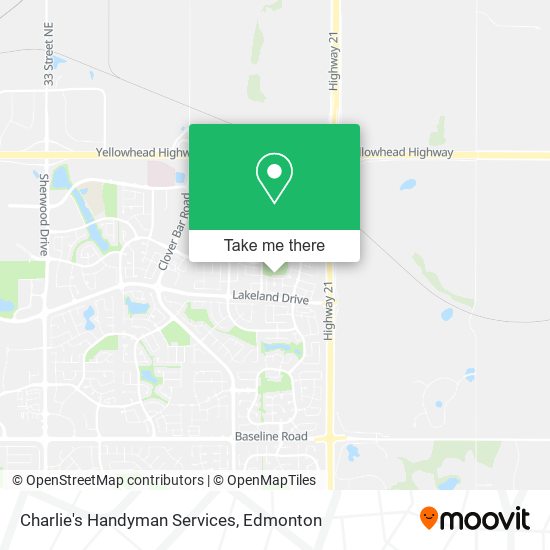 Charlie's Handyman Services map