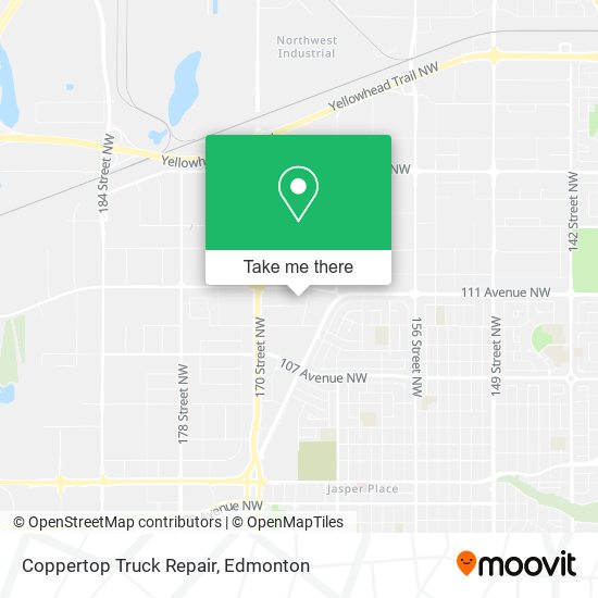 Coppertop Truck Repair map