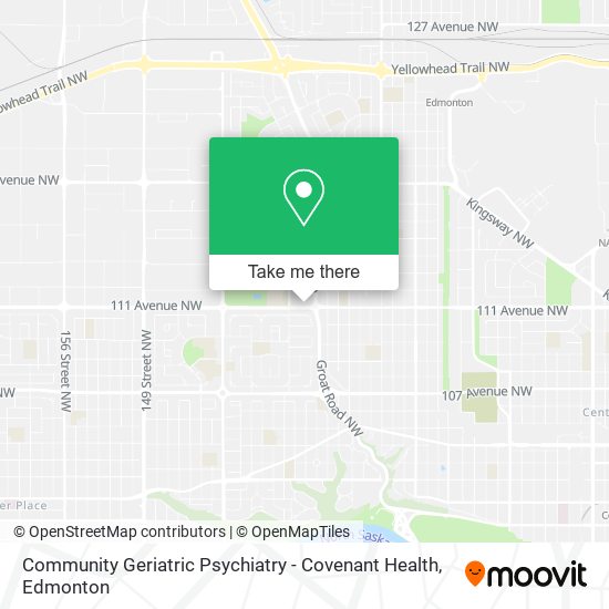 Community Geriatric Psychiatry - Covenant Health map