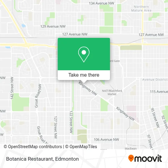 Botanica Restaurant map
