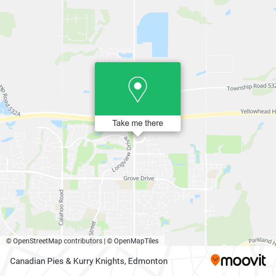 Canadian Pies & Kurry Knights map